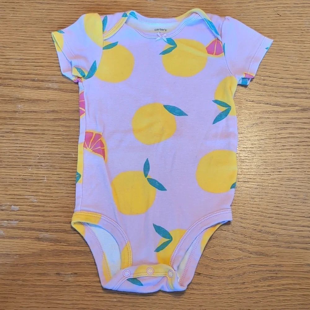 Carter's 18 Month Girls Bundle Short Sleeve Onesies and Tank Tops - Picture 5 of 16